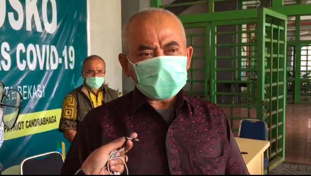 WALI KOTA BEKASI TANGGAPI DATA PIKOBAR KASUS KENAIKAN 757 KASUS DI KOTA BEKASI