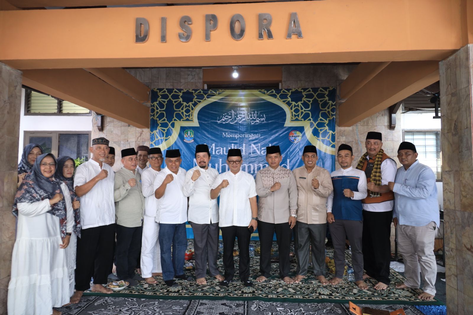 Dispora Adakan Maulid Nabi. Pj Wali Kota Bekasi: Terus Tingkatkan Ukuwah Islamiah