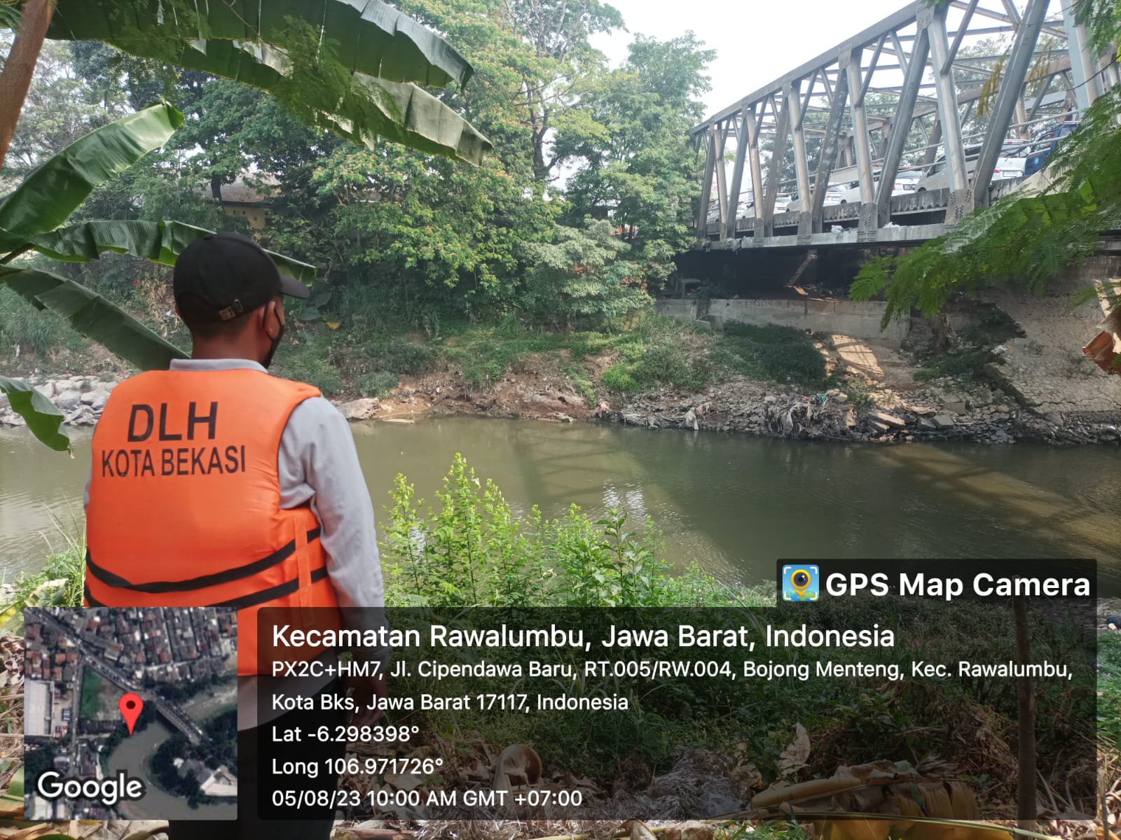 Pemkot Bekasi Laporkan Penelusuran Pencemaran Kali Bekasi