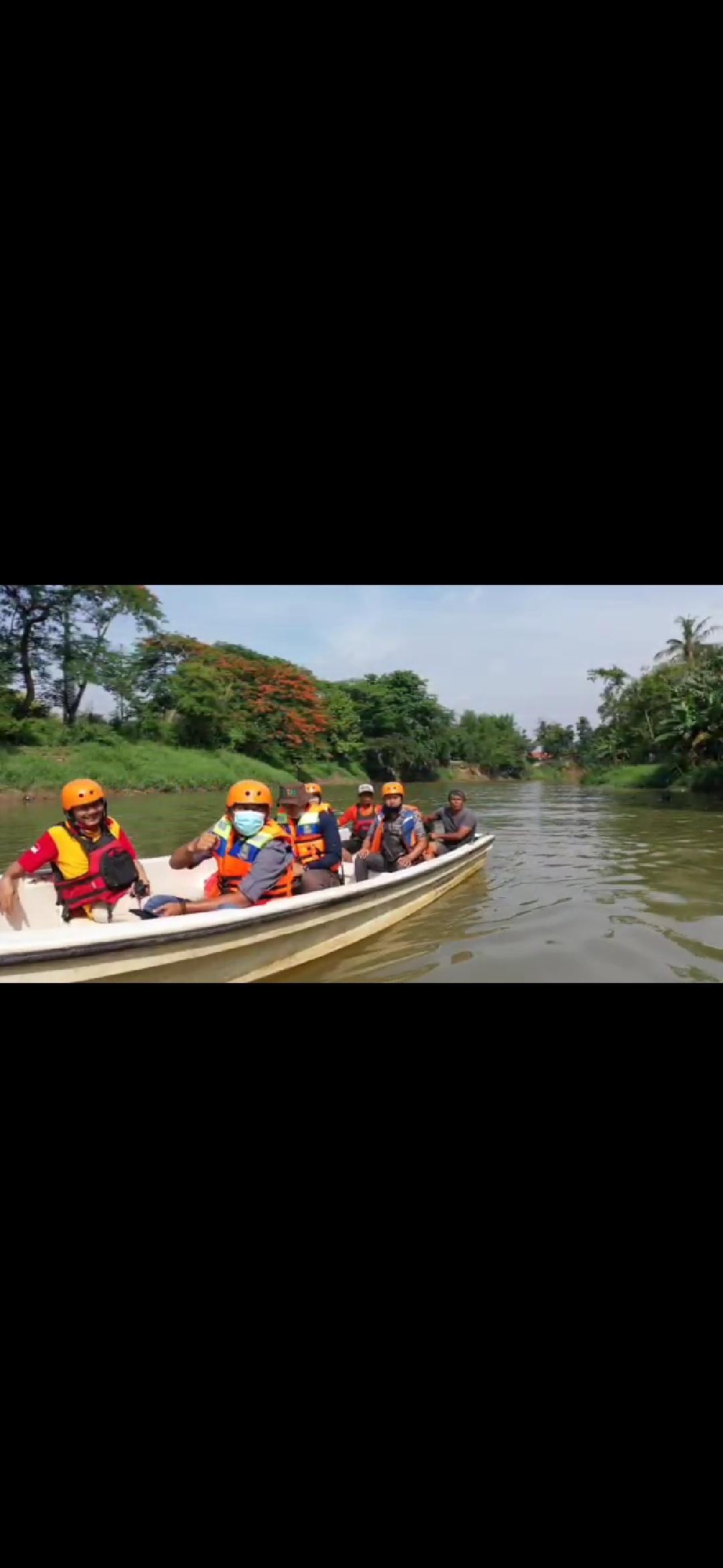 KALI HULU PENGHUBUNG CIKEAS-CILEUNGSI KOTA BEKASI KEMBALI BERBUIH, PATROLI GABUNGAN DIGELAR