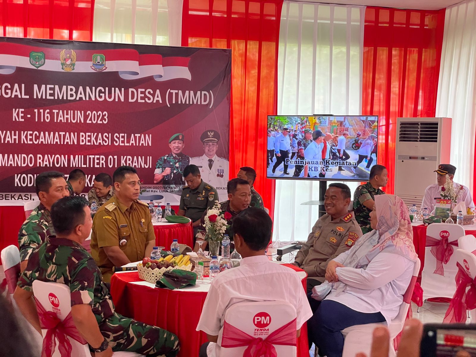 Staf Ahli Bidang Ekbang dan Kemasyarakatan Kota Bekasi Hadiri Penutupan TMMD Ke-116