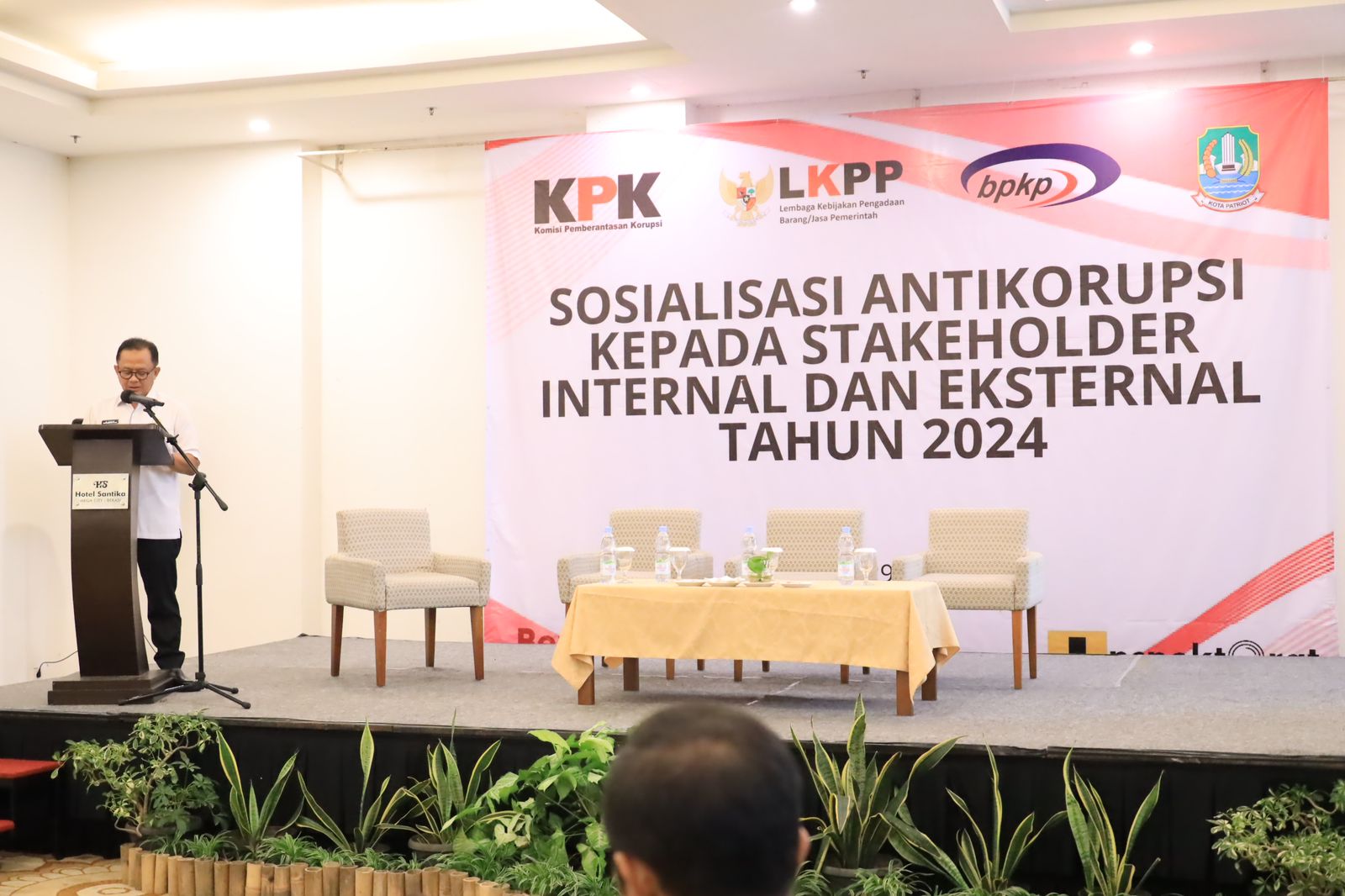 Pemkot Bekasi Gelar Sosialisasi Anti Korupsi; Pj. Wali Kota Bekasi: Saya Tegaskan Hindari Korupsi