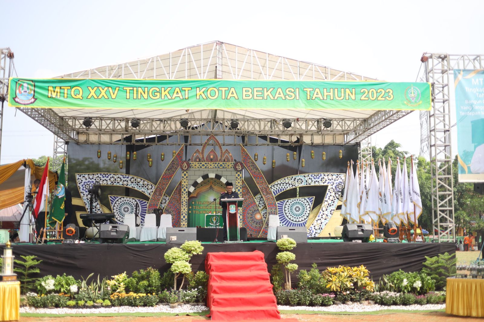 Pj. Wali Kota Bekasi Buka MTQ Ke-25 Tingkat Kota Bekasi di Kecamatan Bekasi Utara