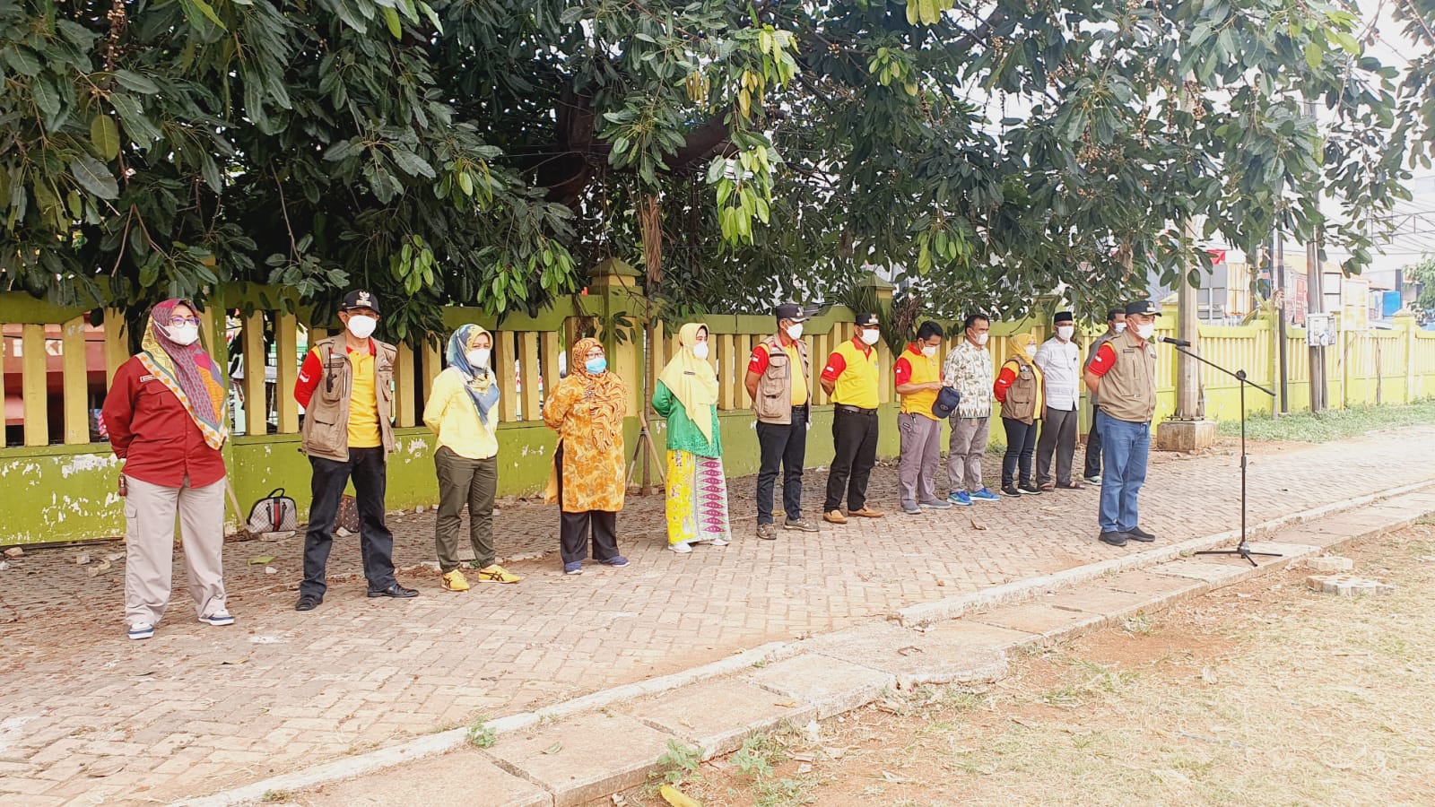 APEL GABUNGAN 4 PILAR TERKAIT VAKSINASI MASSAL DI SELURUH WILAYAH KECAMATAN PONDOK GEDE