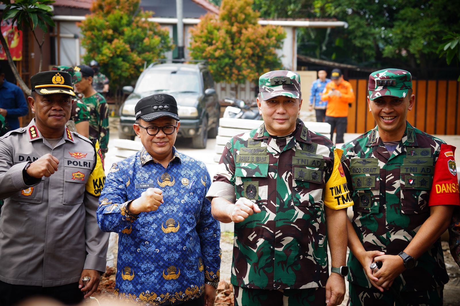 Tinjau TMMD Ke-122, Pj. Wali Kota Bekasi Apresiasi Peran TNI Dalam Pembangunan Wilayah