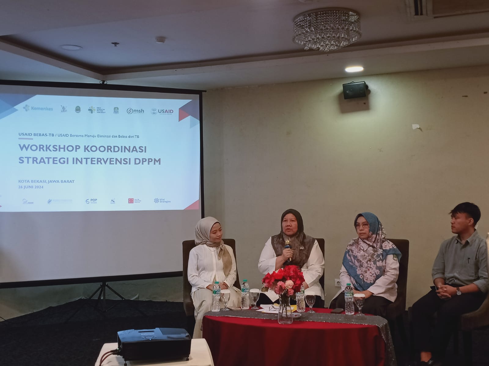 Staf Ahli Wali Kota Bekasi Buka Rakor Strategi Intervensi DPPM Penyakit TBC