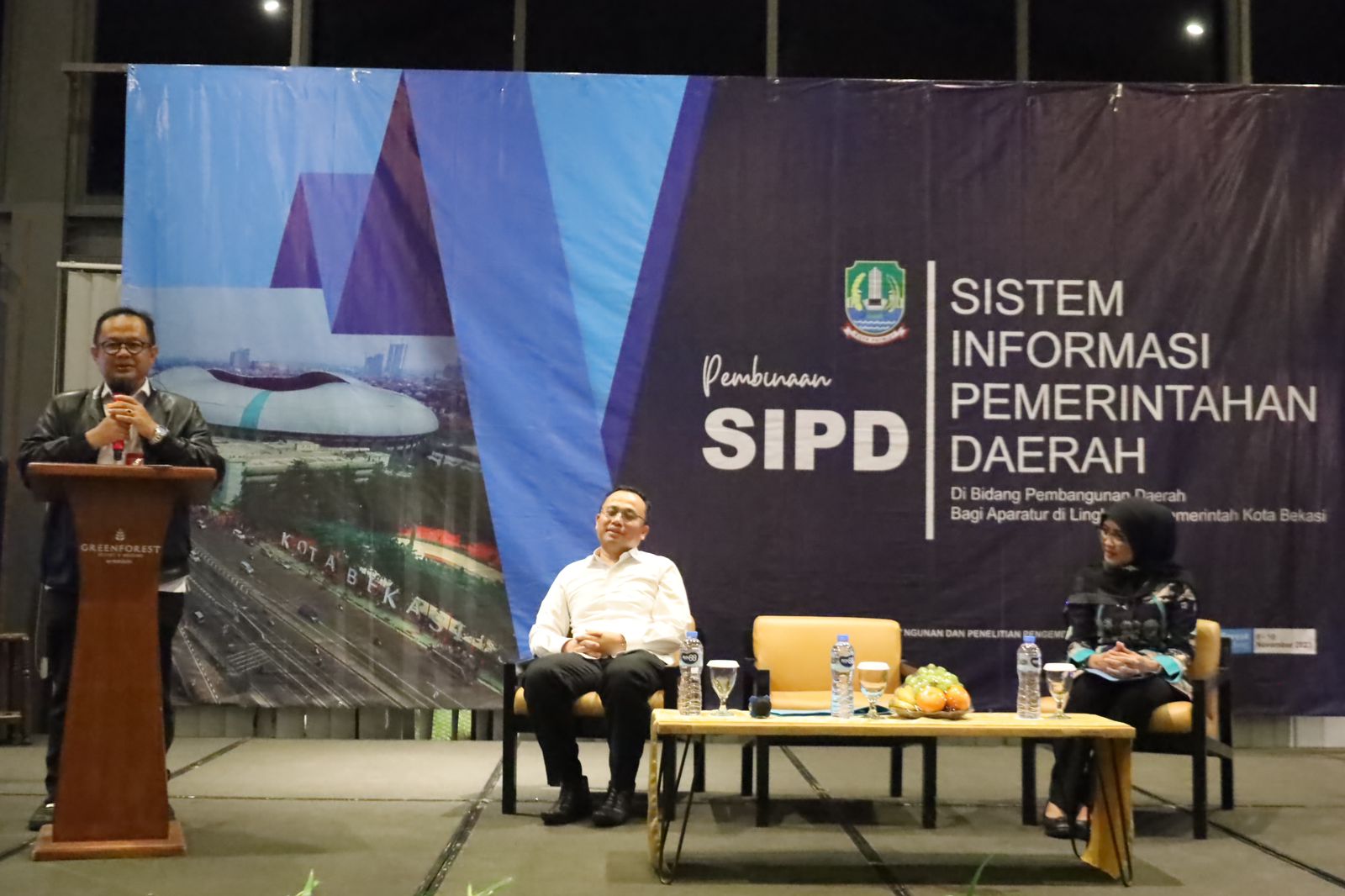 Pj. Wali Kota Bekasi Hadiri Pembinaan SIPD Bagi Aparatur Pemkot Bekasi