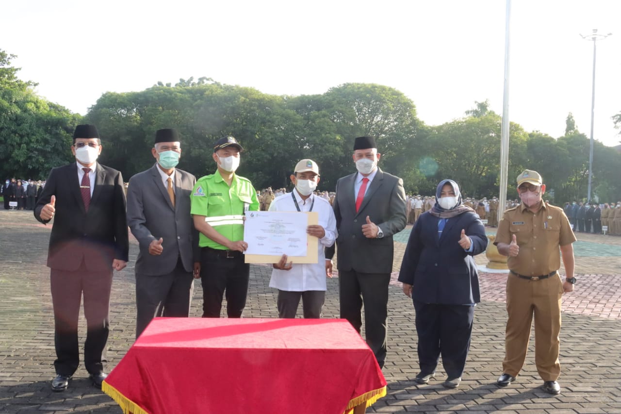 Plt. Wali Kota Bekasi Tandatangani Kerjasama Bank Syariah Patriot dengan PALD Kota Bekasi