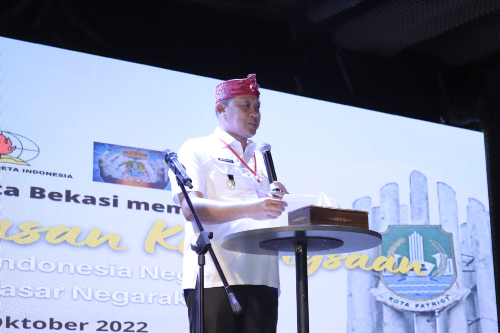 PLT. WALI KOTA BEKASI  MENJADI NARASUMBER SEMINAR WAWASAN KEBANGSAAN DI PGPI DAN API