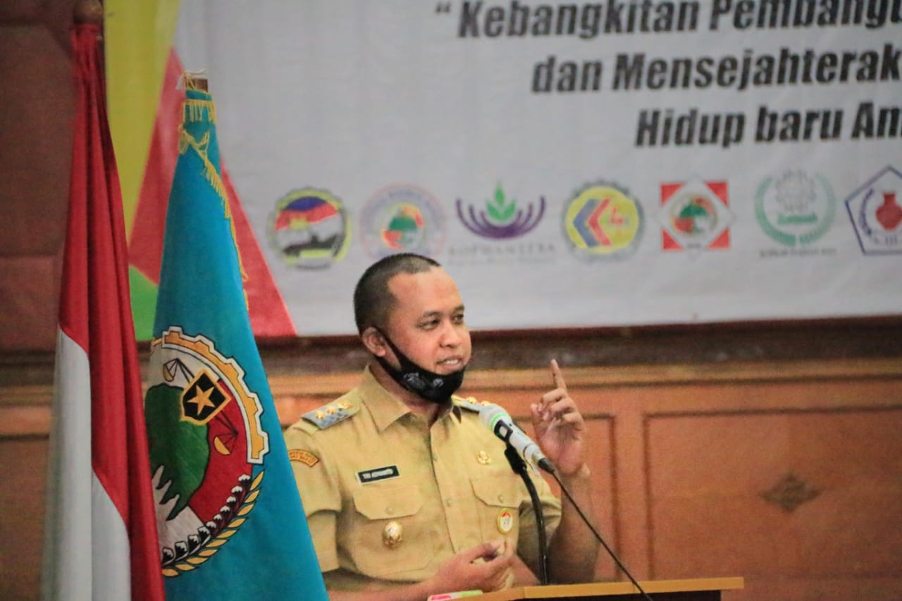 Peringatan Hari Koperasi 73 Wawali Inginkan Koperasi Sebagai Penggerak Ekonomi Di Masa New Normal