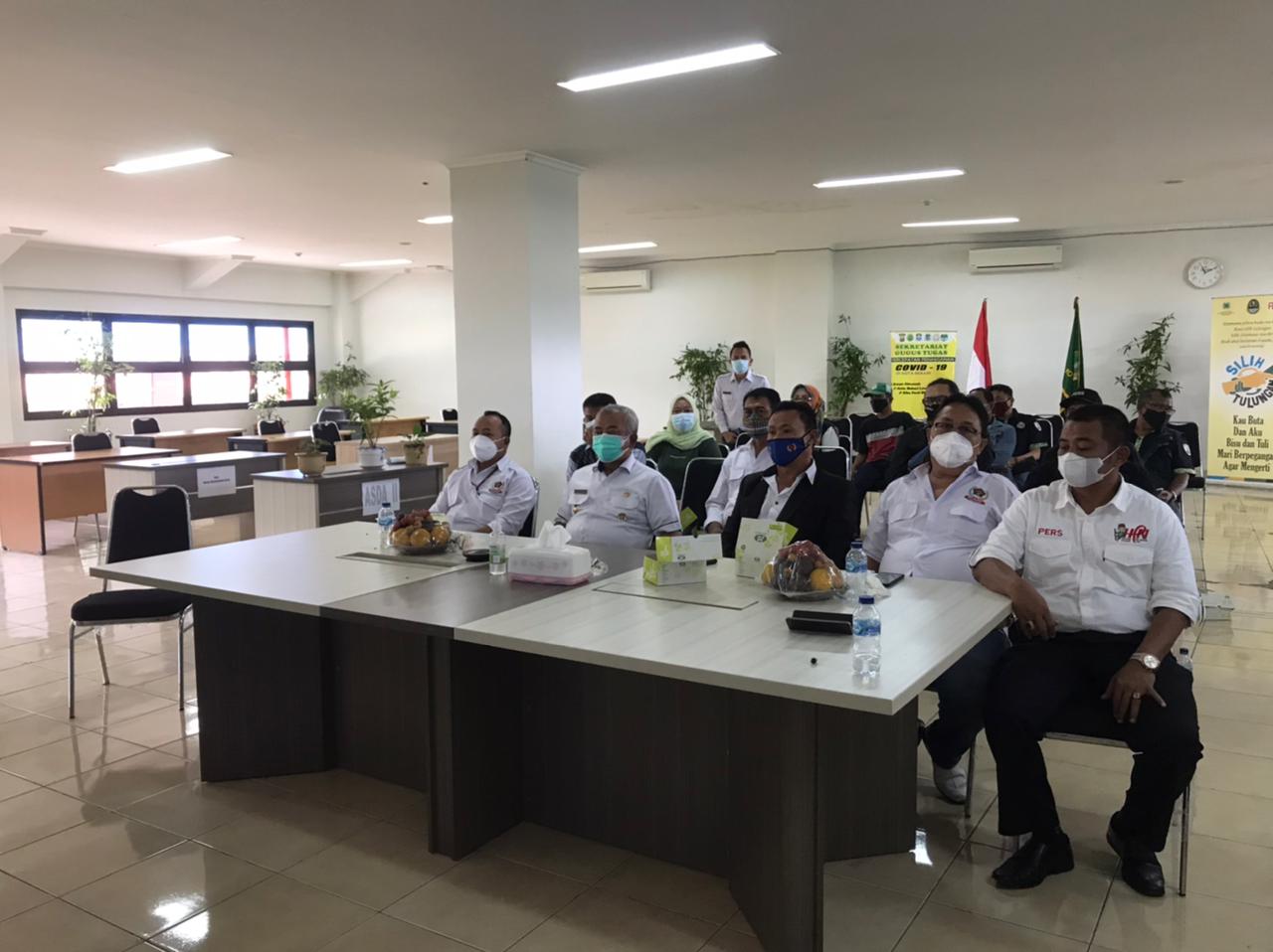 Wali Kota Bekasi Hadiri Zoom Meeting Hari Pers Nasional 2021