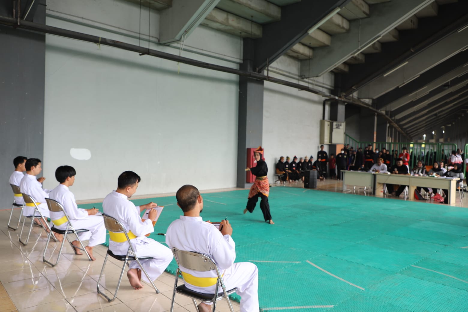 Cabor Pencak Silat O2SN Tingkat SMP Ramai Peminat