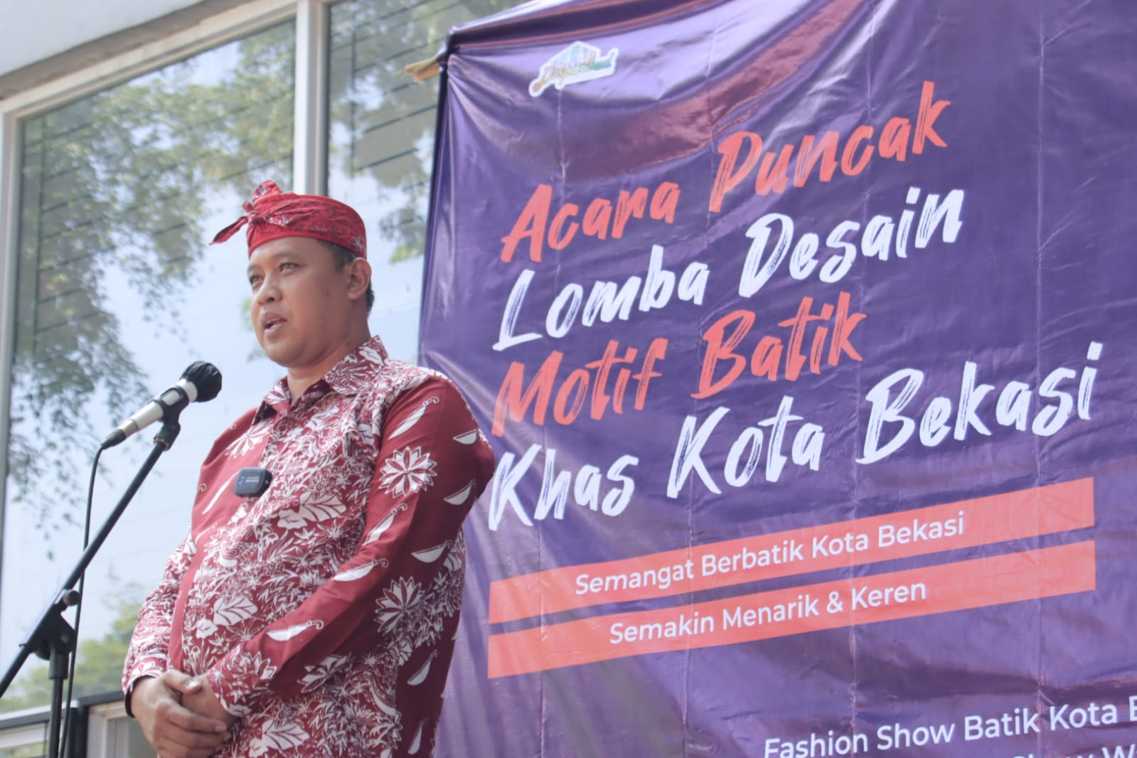 PLT. WALI KOTA BEKASI HADIRI LOMBA DESAIN BATIK BEKASI