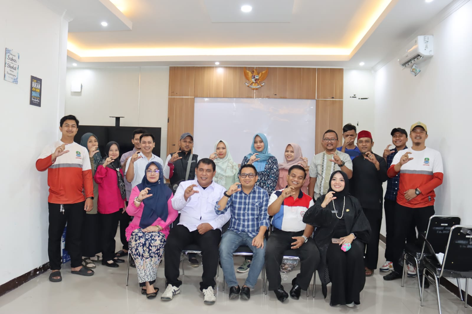 Hari Terakhir Monev UU KIP, Bagian Humas Kunjungi PPID Pelaksana Kecamatan Jati Asih