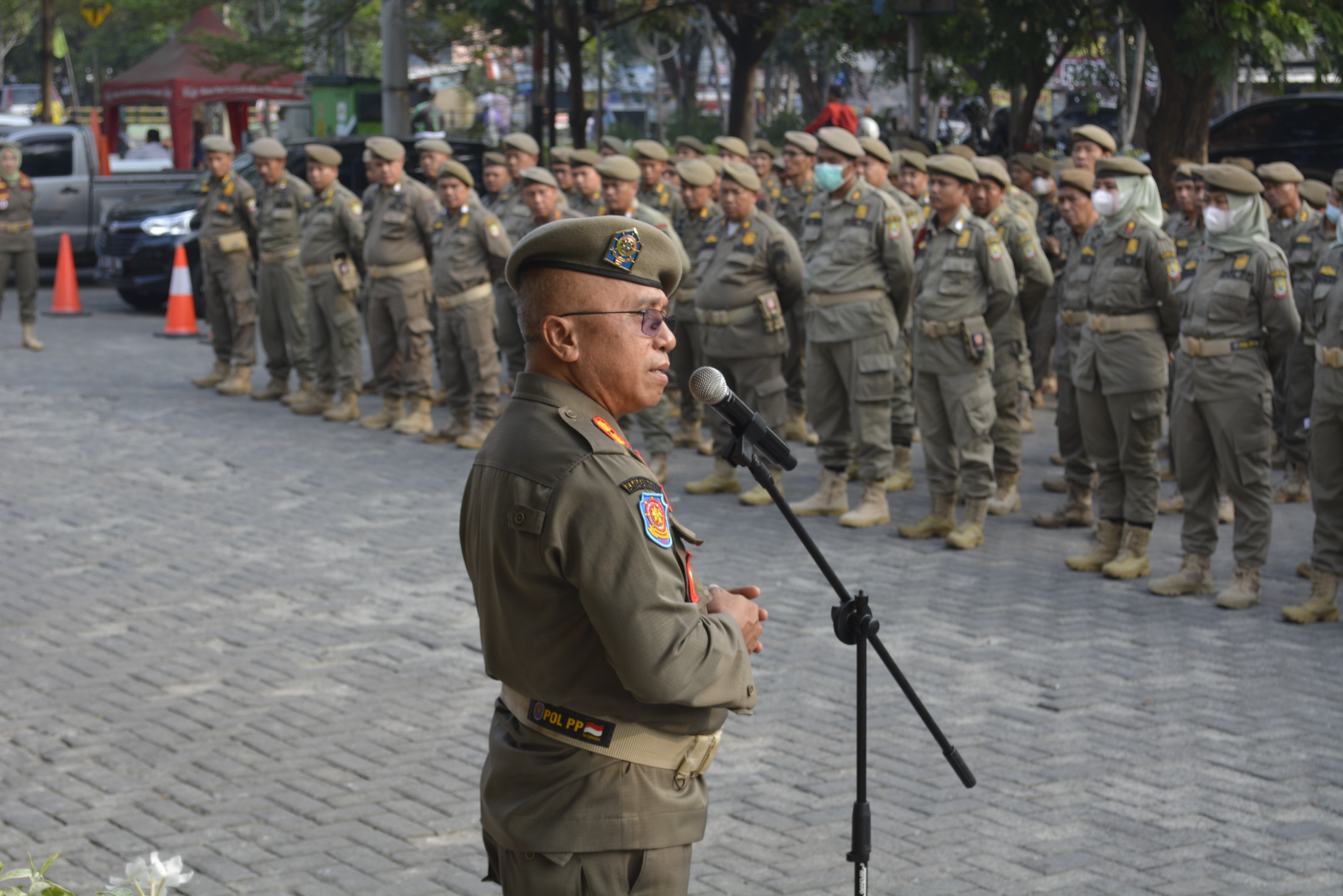 Satpol PP Kota Bekasi Lakukan Pembinaan Kepada Anggota