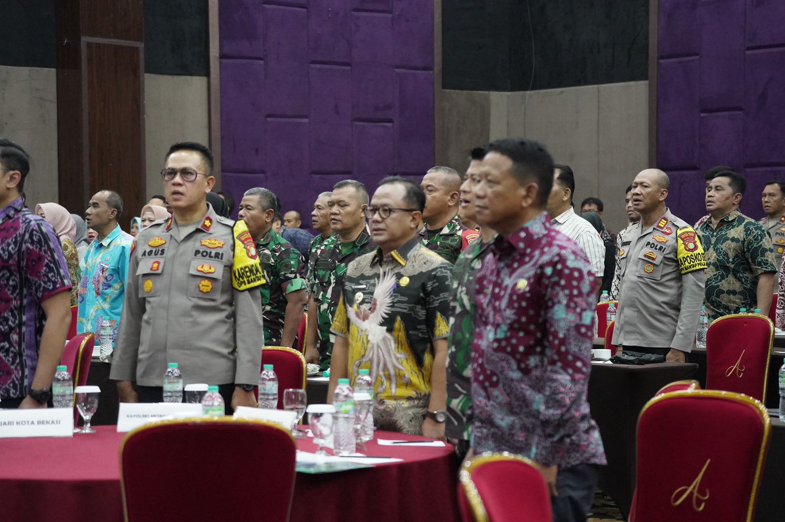 Rakor Terpadu Tim Desk Pilkada 2024, Pj. Wali Kota Bekasi Sampaikan Pesan Penting