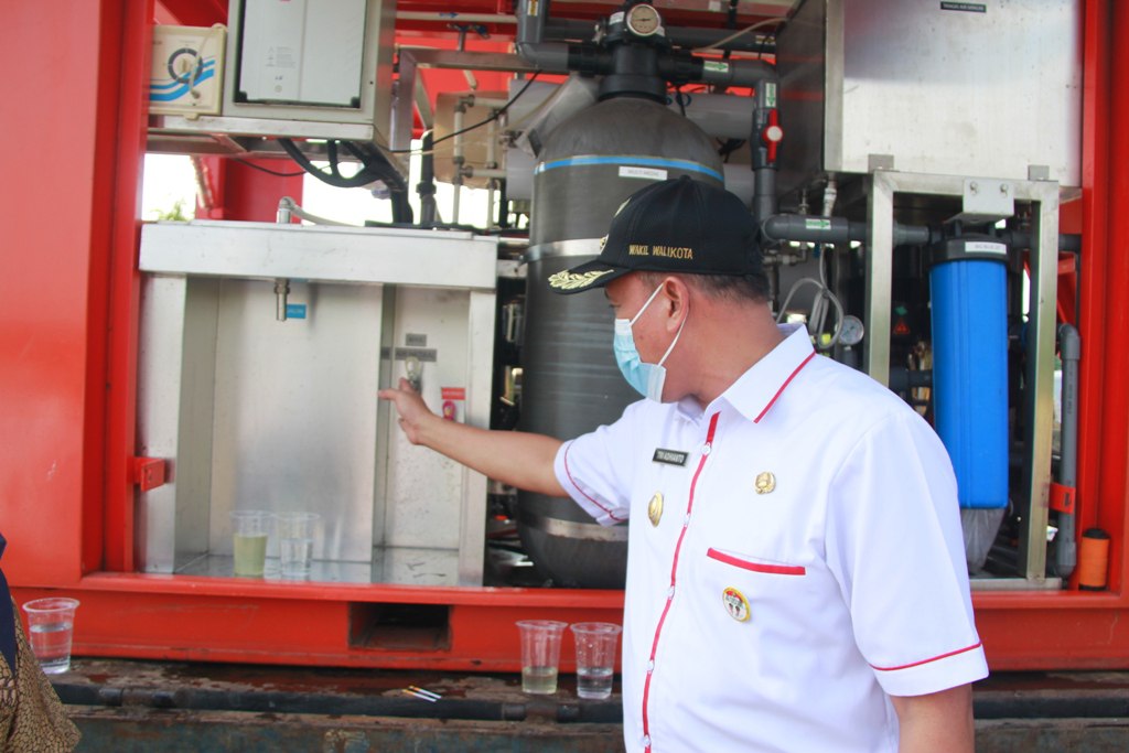 UJI COBA PENJERNIH AIR DIPOLDER AREN JAYA, PEMKOT SIAP JAWAB PERSOALAN AIR BERSIH DI KOTA BEKASI