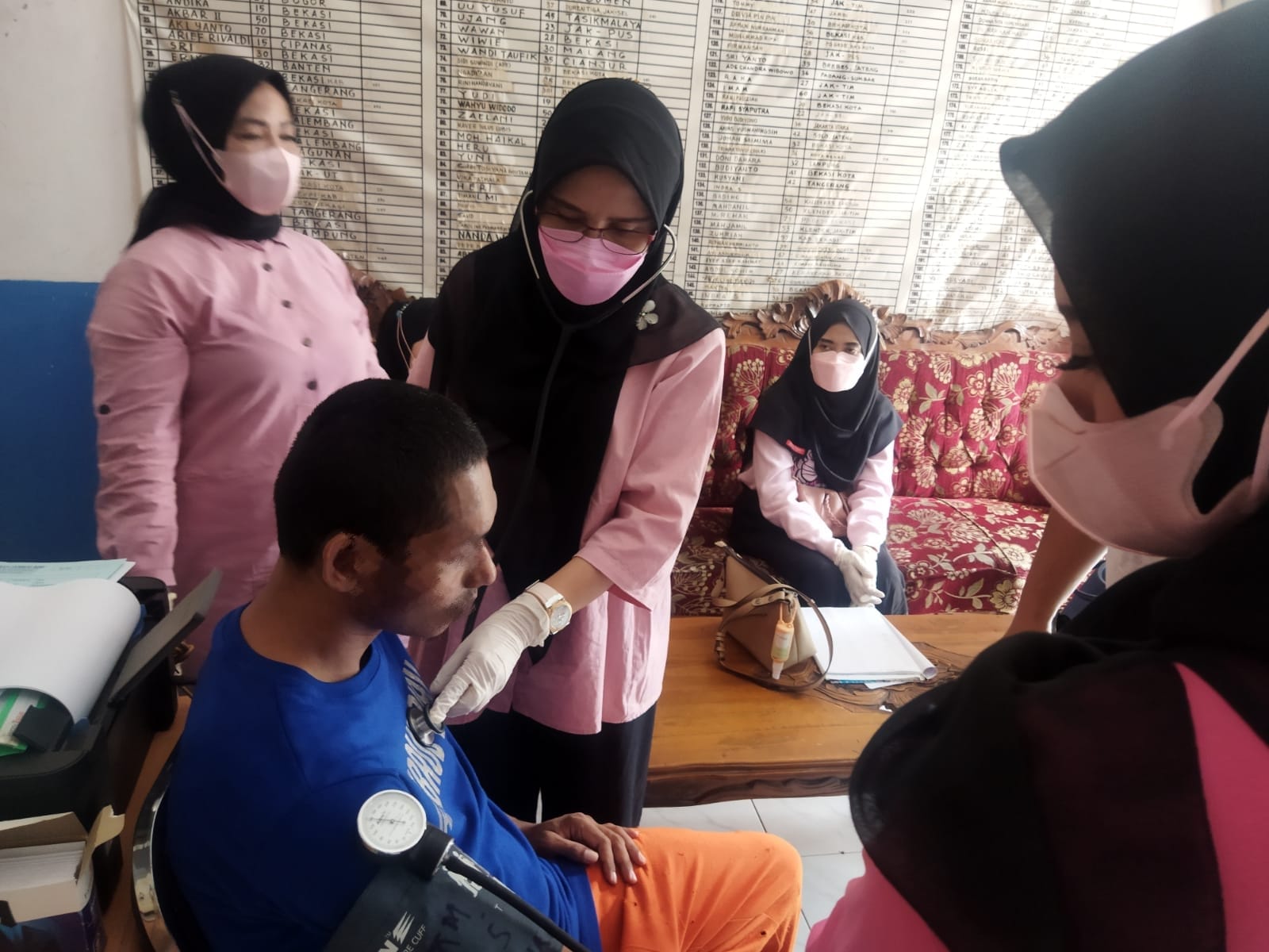 Ratusan Warga Binaan Antusias Ikuti Senam Bersama dan Pemeriksaan Kesehatan