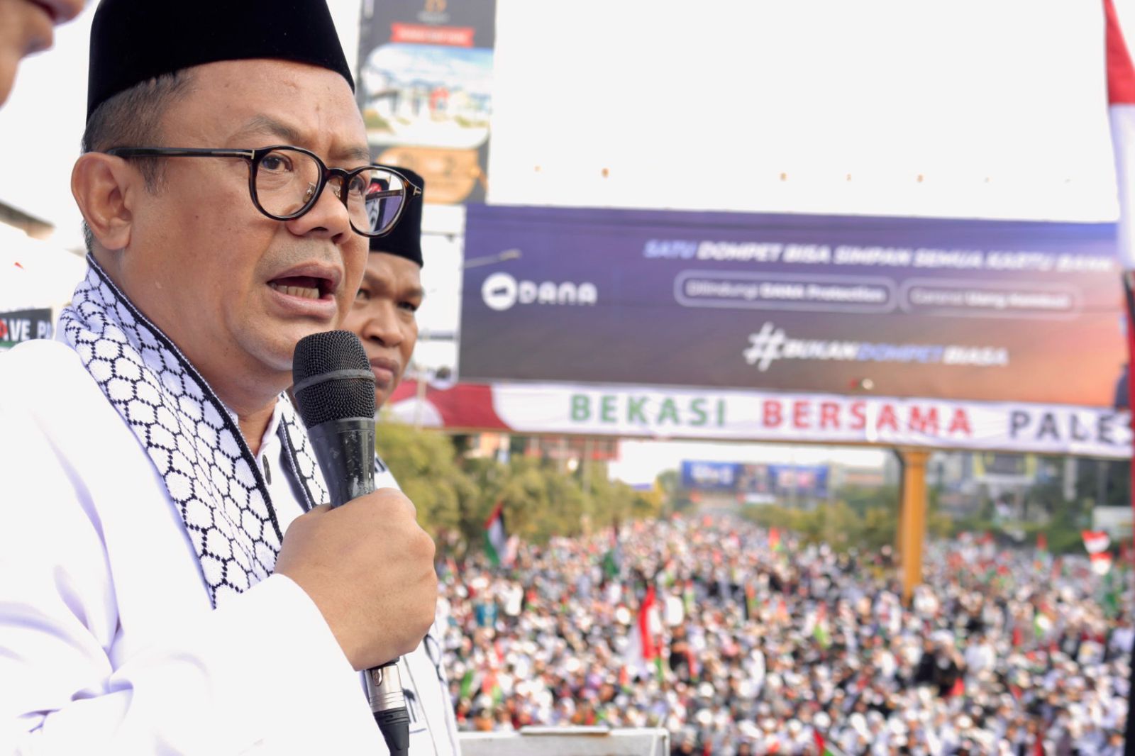Bekasi Bersama Palestina, Pj. Wali Kota Bekasi: 