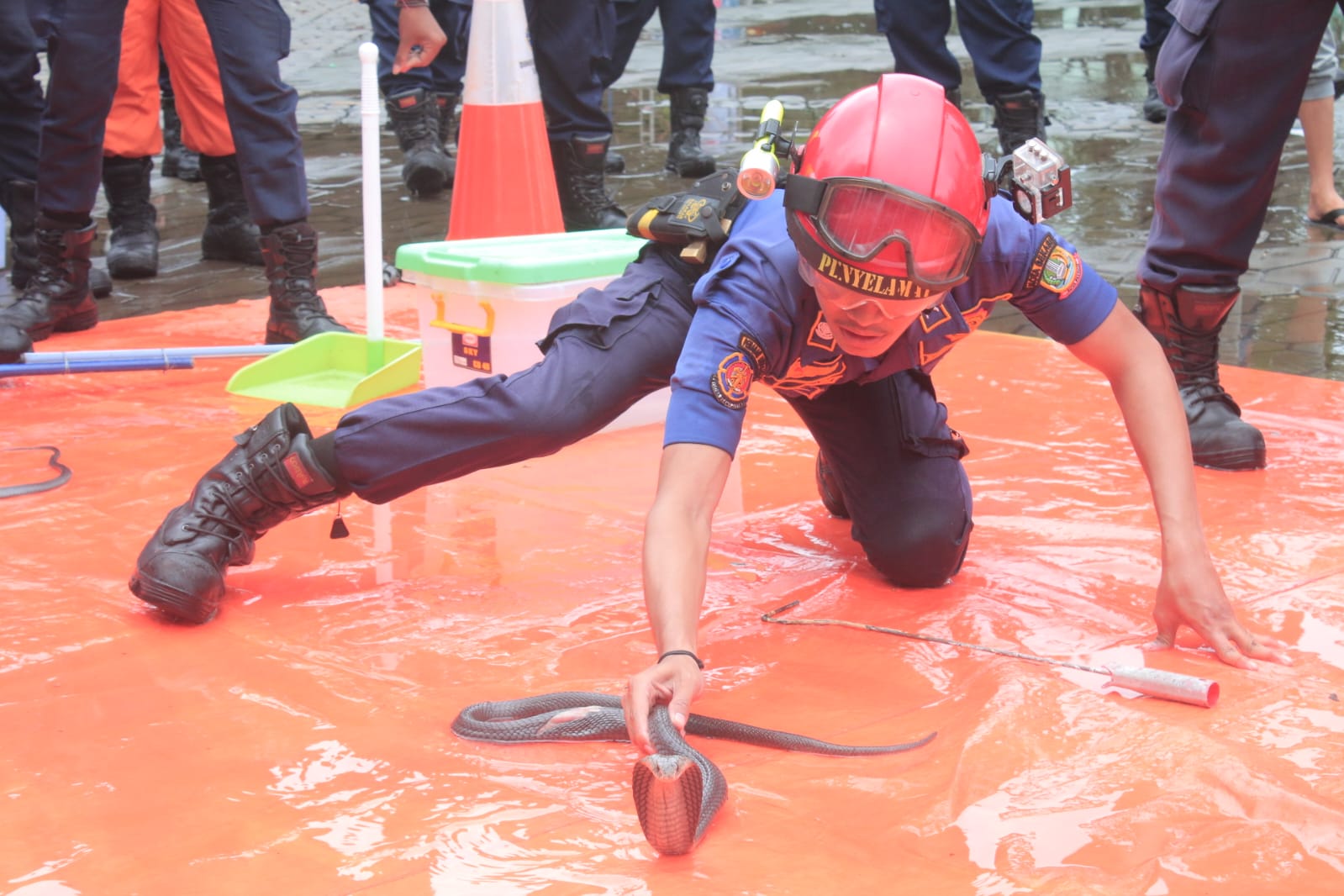 Skill Competition Damkar Ditutup Hari Ini, Plh Sekretaris Daerah Lihat Kemampuan Petugas Damkar