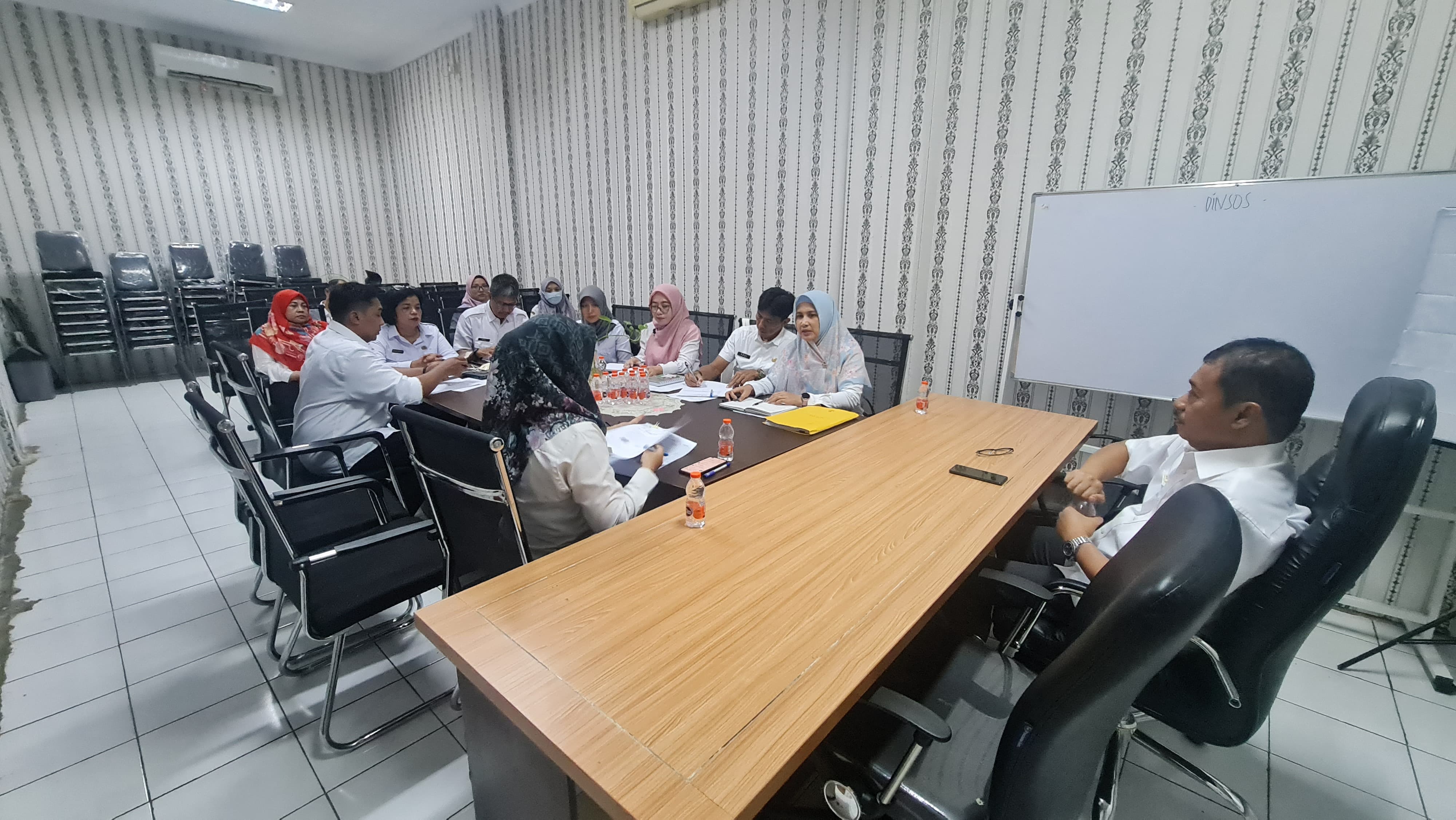 Tim PEKPPP Kunjungi Dinsos Kota Bekasi