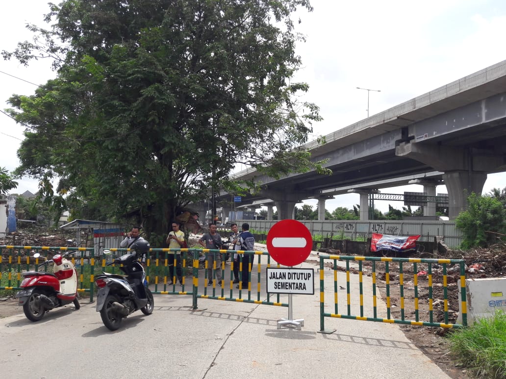 Dampak Proyek KCIC, Dishub Kota Bekasi Tutup Jalan Raya Cikunir Raya