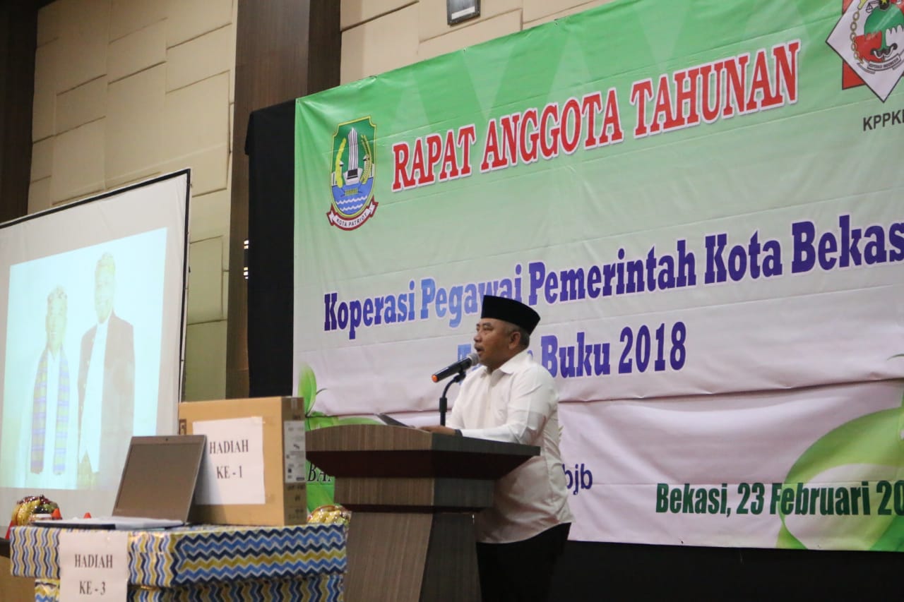 RAT Ke-3, Koperasi Pegawai Pemerintah Kota Bekasi Menargetkan 50% Dari Jumlah PNS Untuk Bergabung