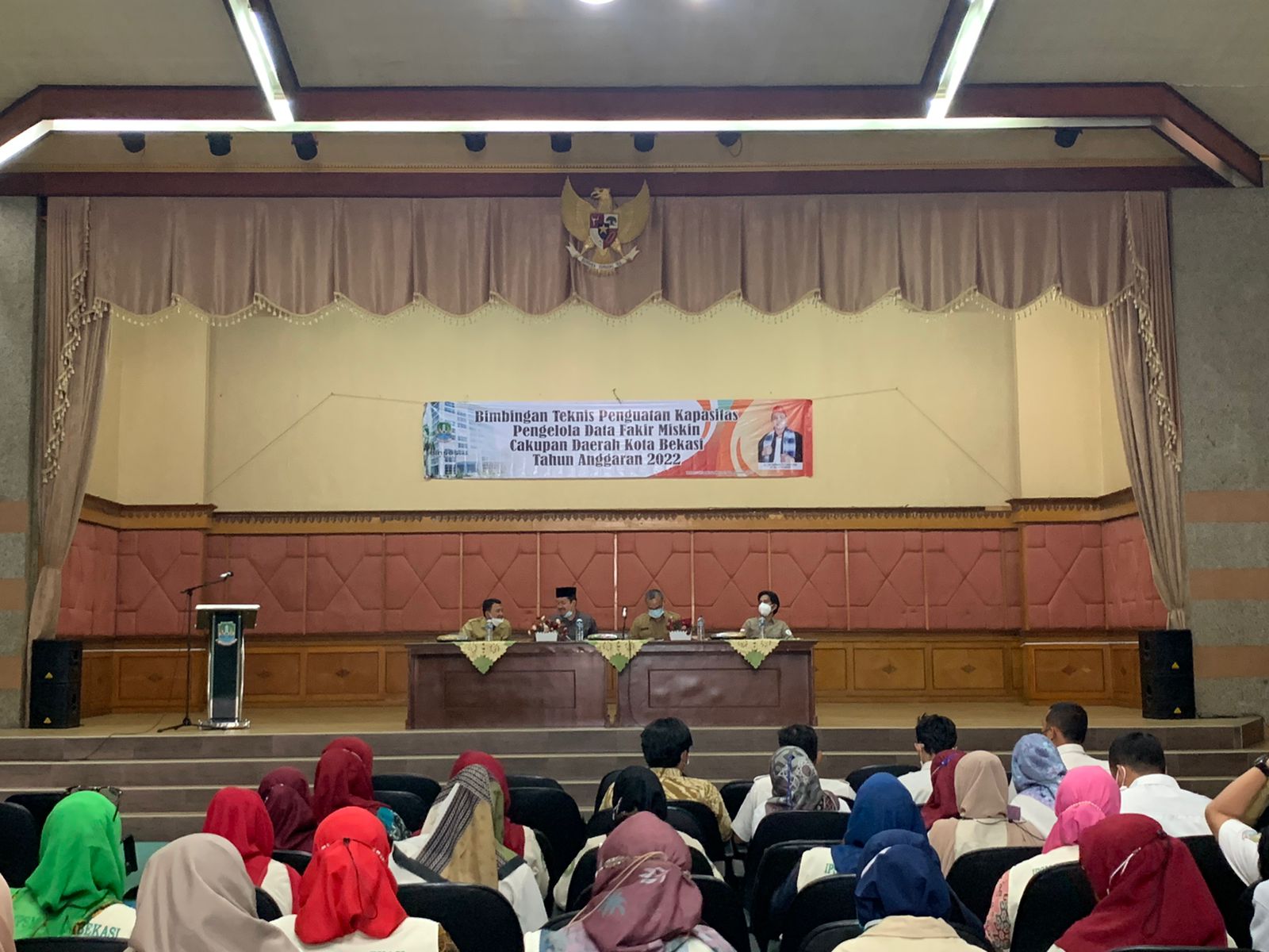 Dinsos Kota Bekasi Selenggarakan Pelatihan Bimtek Pengelola Data Fakir Miskin Kota Bekasi