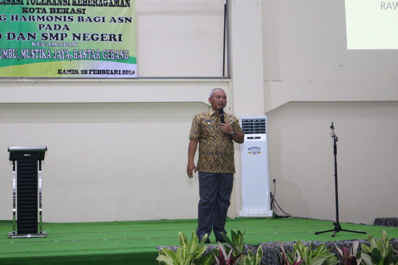 Pesan Wali Kota Kepada Ribuan Guru SMP dan SD di Sosialisasi Toleransi Keberagaman