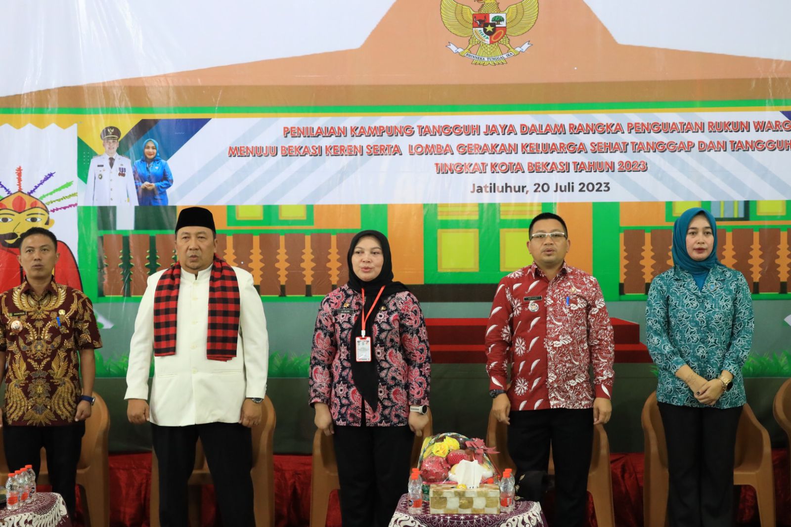 Tim Penilai KTJ 2023 Hadir di RW 08 Kelurahan Jatiluhur