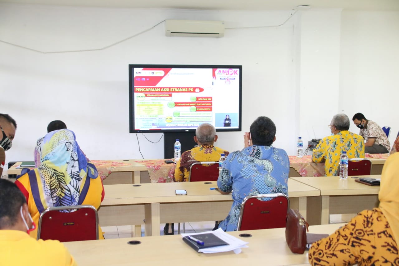 PRESIDEN RI JOKO WIDODO BUKA ANPK KPK, WALI KOTA IKUTI LEWAT VIRTUAL VIDEO KPK