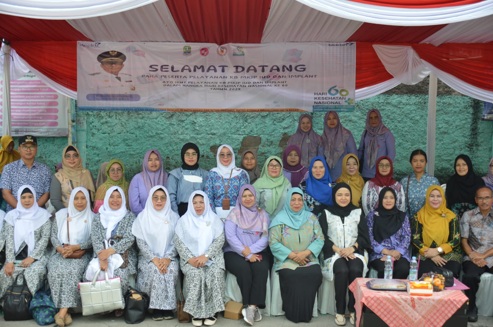 Bhakti Sosial Pelayanan KB Peringati HKN Ke-60 Diikuti 120 Akseptor