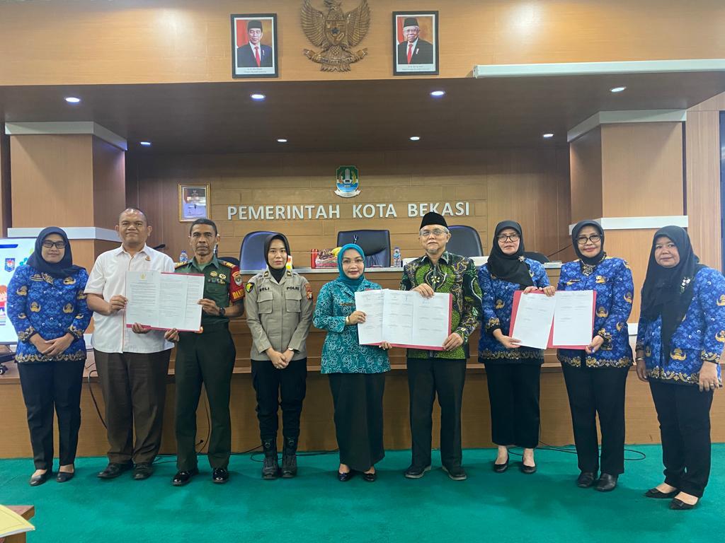 Pemkot Bekasi Laksanakan Rembuk Stunting Kota Bekasi Tahun 2023.
