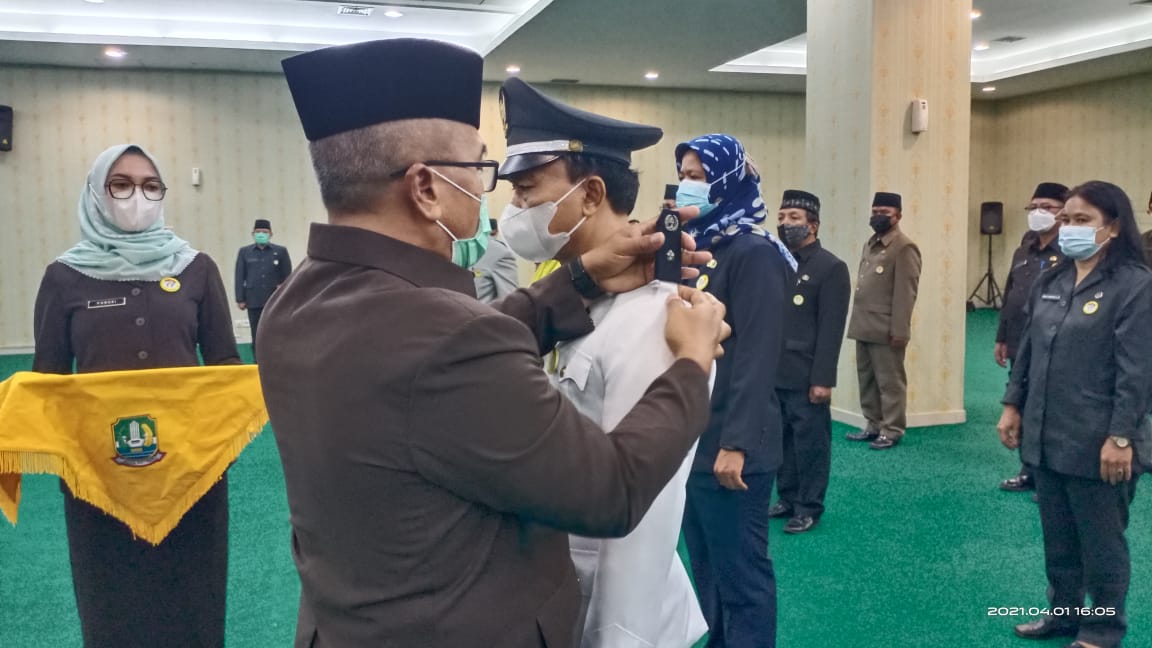 KEPALA BKPPD LANTIK PEJABAT ROTASI DAN PROMOSI LINGKUP PEMKOT BEKASI