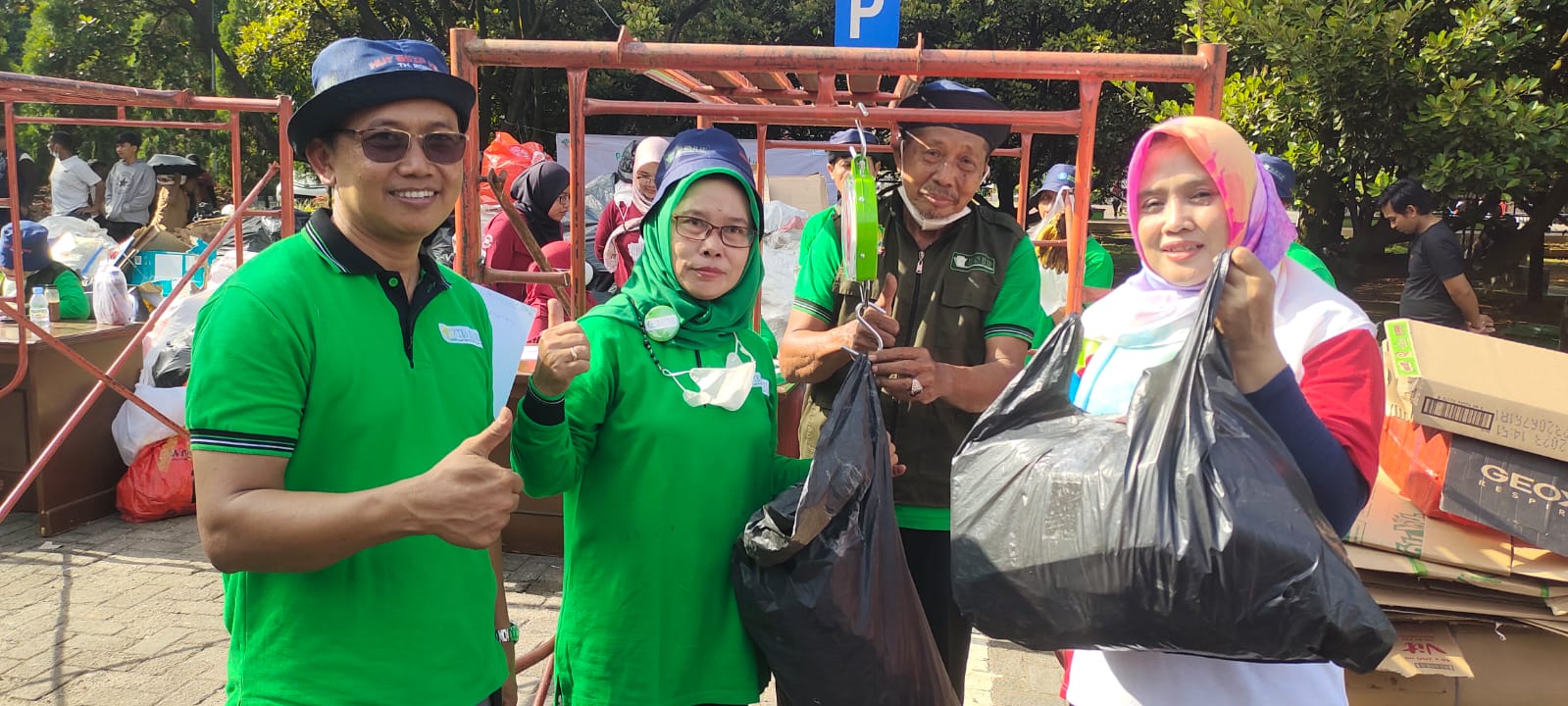 Laporan Hasil Sedekah Sampah Bagi Perangkat Daerah Minggu Ini