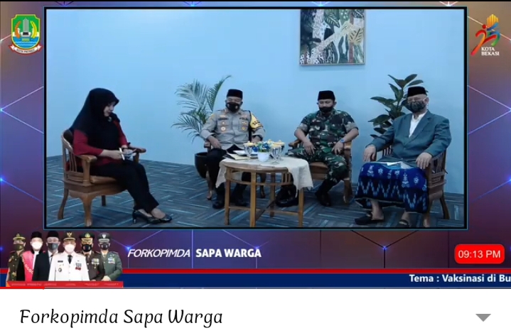 Forkopimda Sapa Warga Bahas Vaksin Halal Di Bulan Ramadhan Hingga Percepatan Vaksinasi