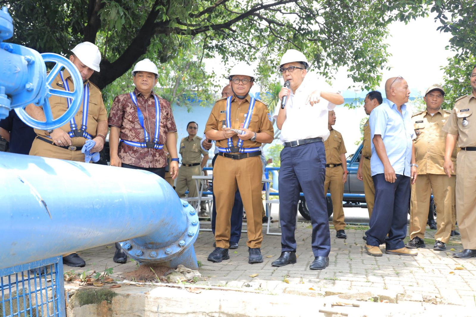 Pj Wali Kota Bekasi Minta Perumda Tirta Patriot Tingkatkan Pelayanan