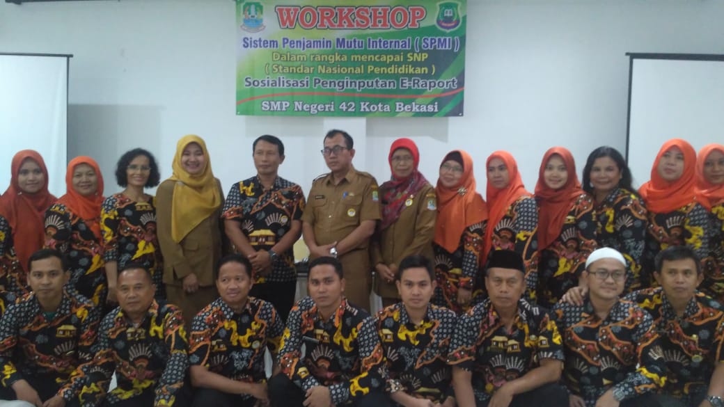 Kepala Dinas Pendidikan Pendidikan Hadiri Workshop SPMI dan E- Raport