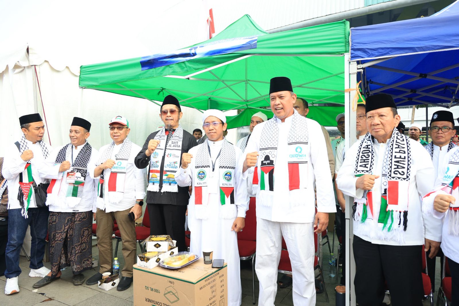 Aksi Solidaritas untuk Palestina, Wali Kota Bekasi :Harus Diiringi Aksi Nyata dan Terukur