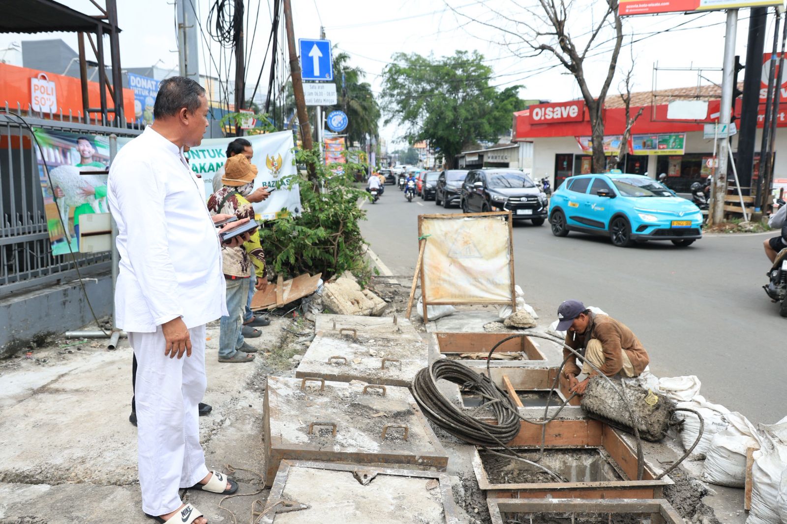 Galian Kabel Picu Kemacetan, Walikota Bekasi Kembali Tindak Galian Kabel Tak Berizin di Jatiasih