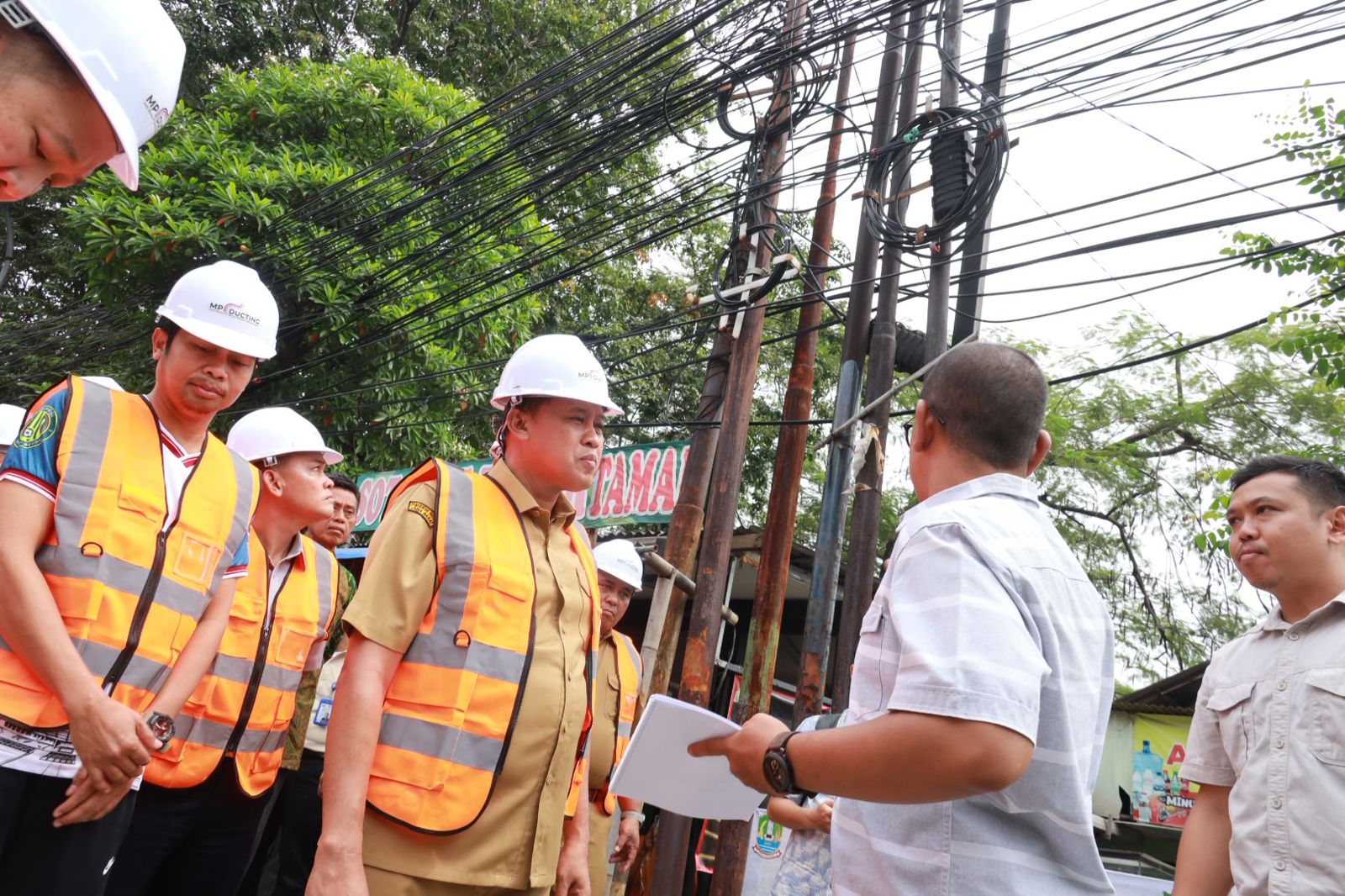 Ducting Pertama Diluncurkan, Tri Adhianto Tekankan Koordinasi Agar Penataan Kabel Lebih Tertib