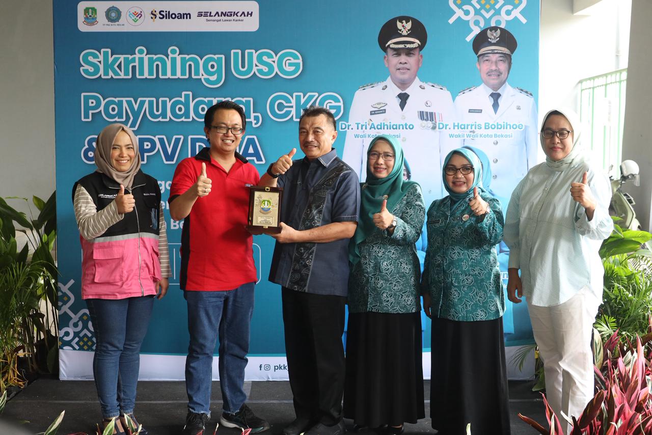 Bersama Warga Menuju Bekasi Sehat, TP PKK Kota Bekasi Tutup Skrining Kesehatan Massal