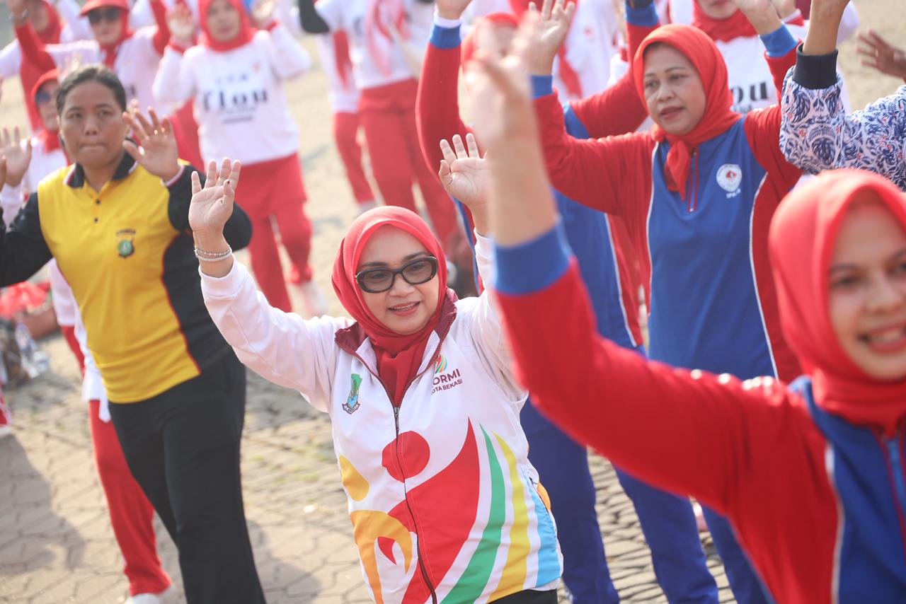 Semangat Hidup Sehat, KORMI Kota Bekasi Gelorakan Budaya Olahraga Masyarakat