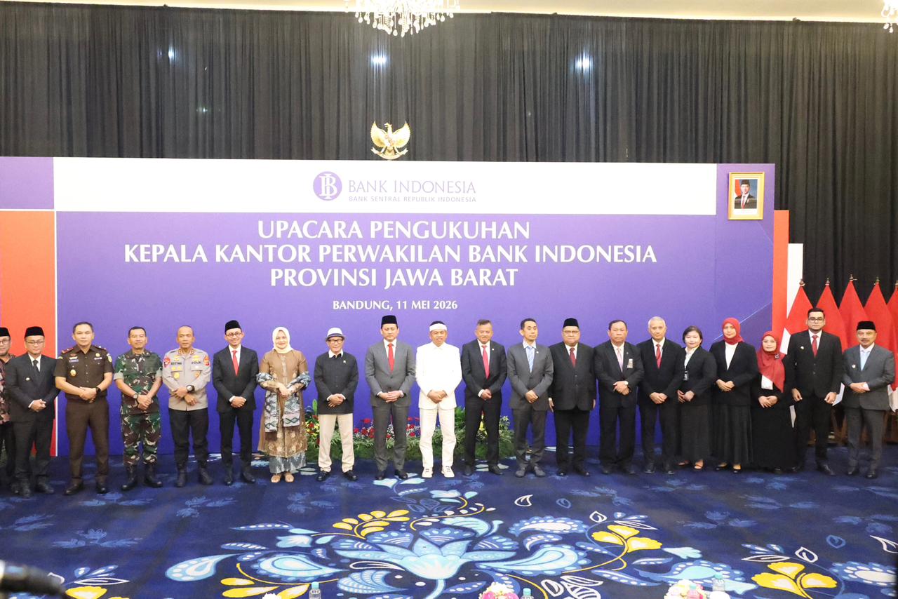 Wawali Kota Bekasi hadiri Pengukuhan Kepala BI Jawa Barat