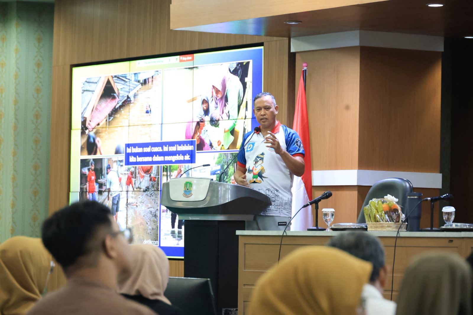 Wali Kota Bekasi Gandeng Aliansi Pemuda Cerdas Inovatif Tangani Banjir dengan Konsep Zero Runoff