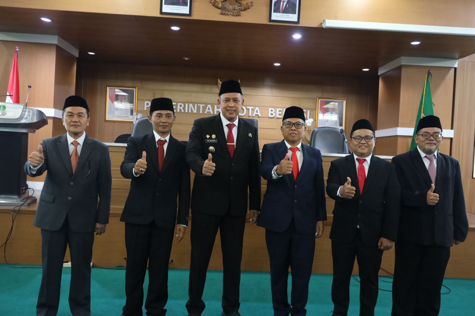 Wali Kota Bekasi Lantik Pengurus Baznas Kota Bekasi, H. Sudarsono Pimpin Periode 2026–2031