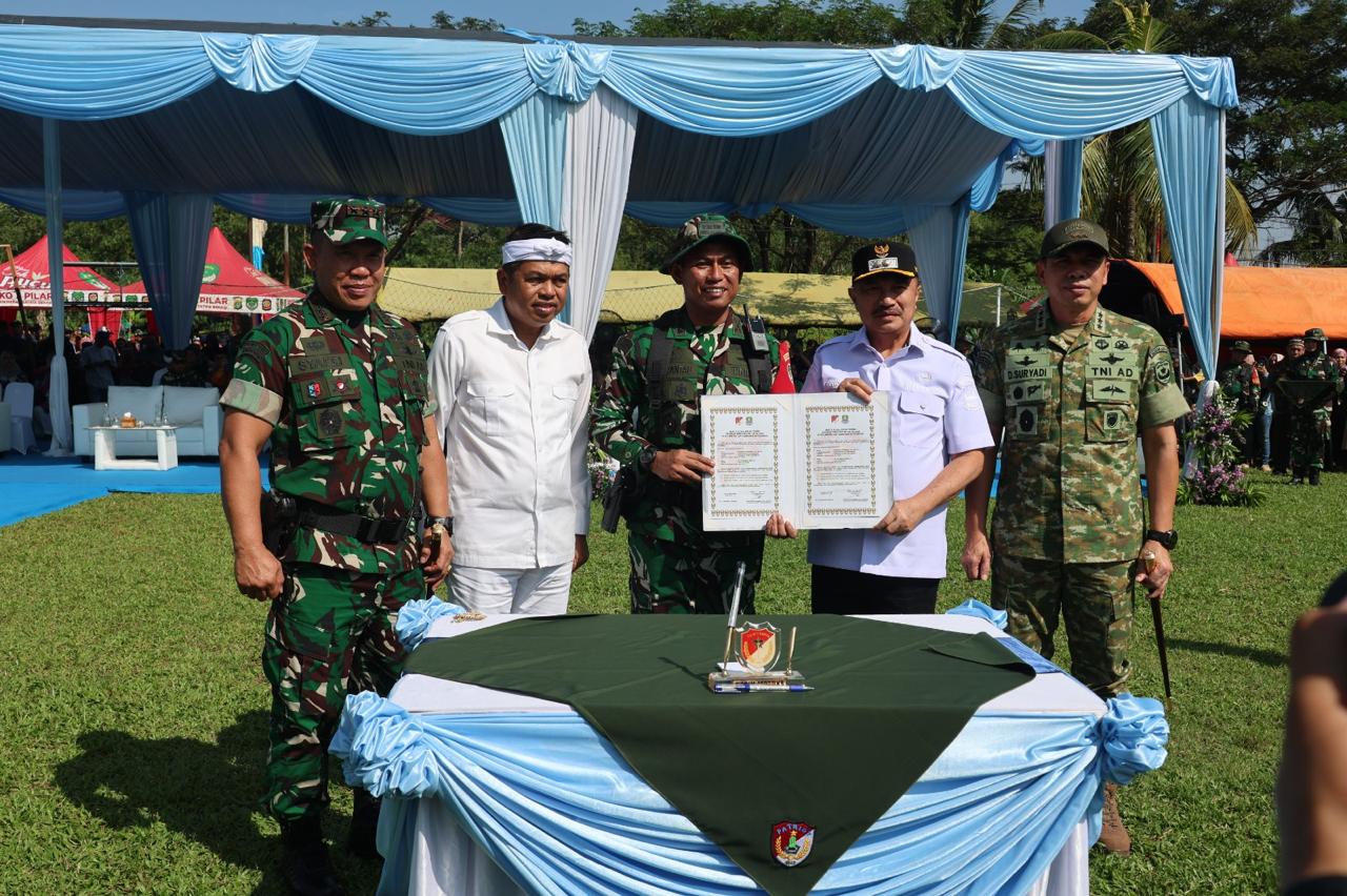 Plh Wali Kota Harris Bobihoe Apresiasi Hadirnya Program TMMD Ditengah Masyarakat