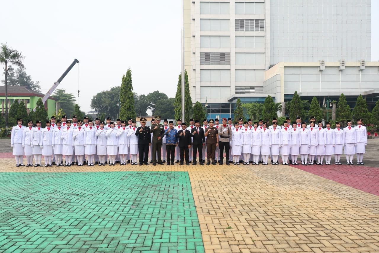 Plh. Wali Kota Bekasi Harris Bobihoe Pimpin Upacara Hari Lahir Pancasila Tegaskan Nilai Pancasila