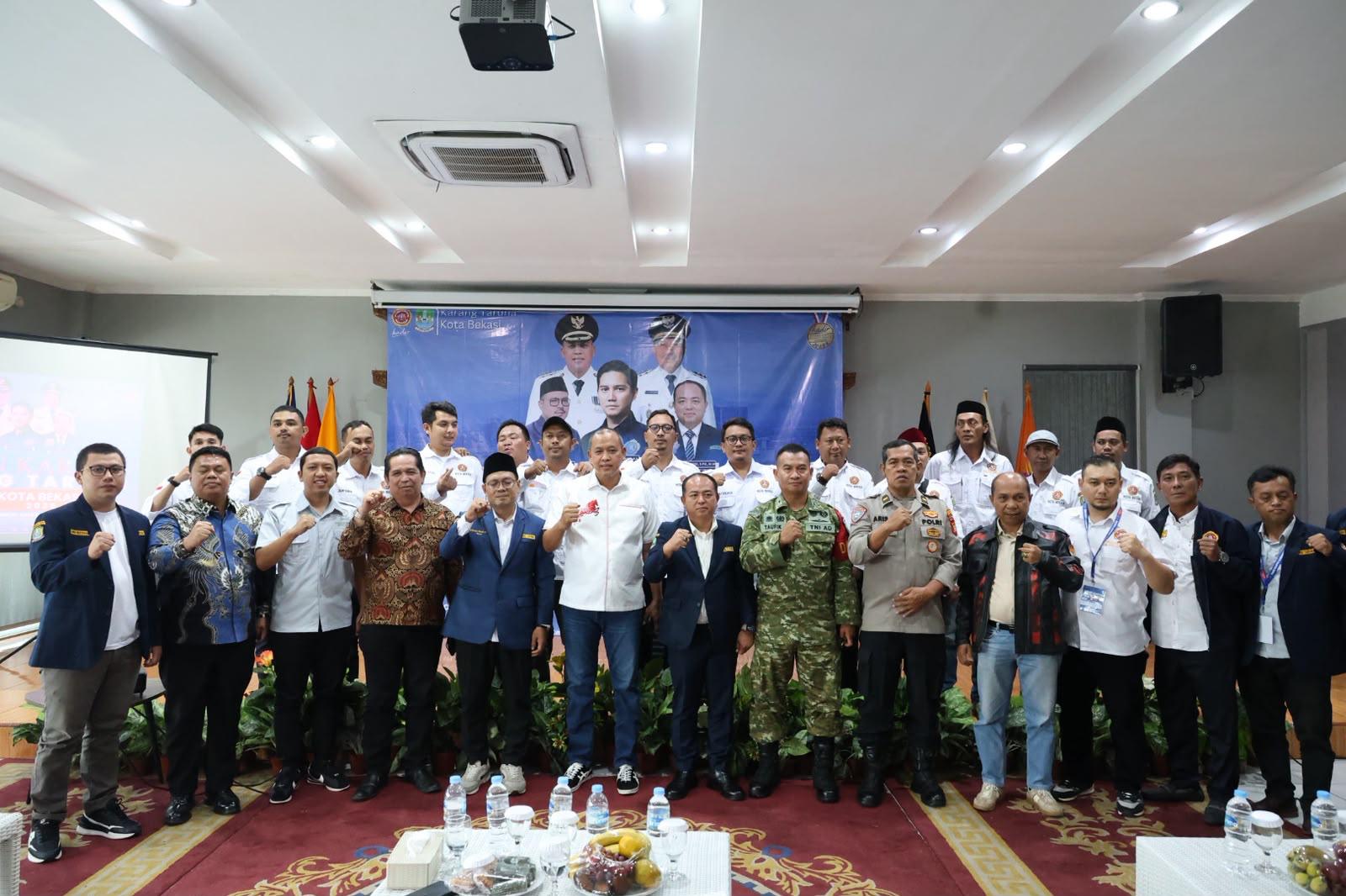 Wali Kota Bekasi Buka Temu Karya Karang Taruna VII Kota Bekasi