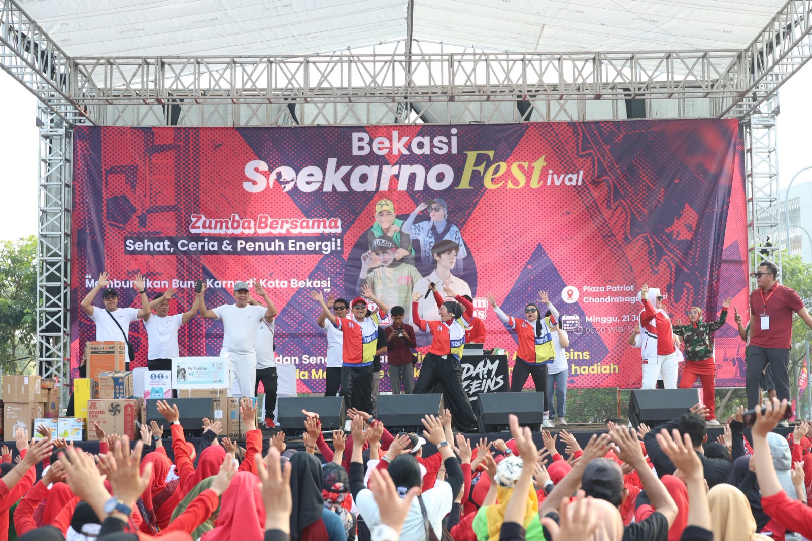 Tri Adhianto Meriahkan Soekarno Festival 2026, Dorong Kreativitas Anak Muda dan Perkuat UMKM